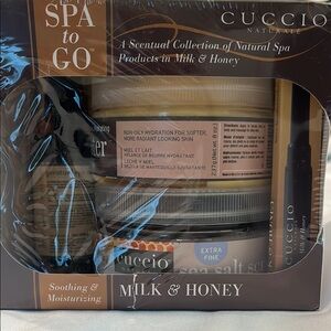 Cuccio Milk & Honey Spa Set of 4 New in package